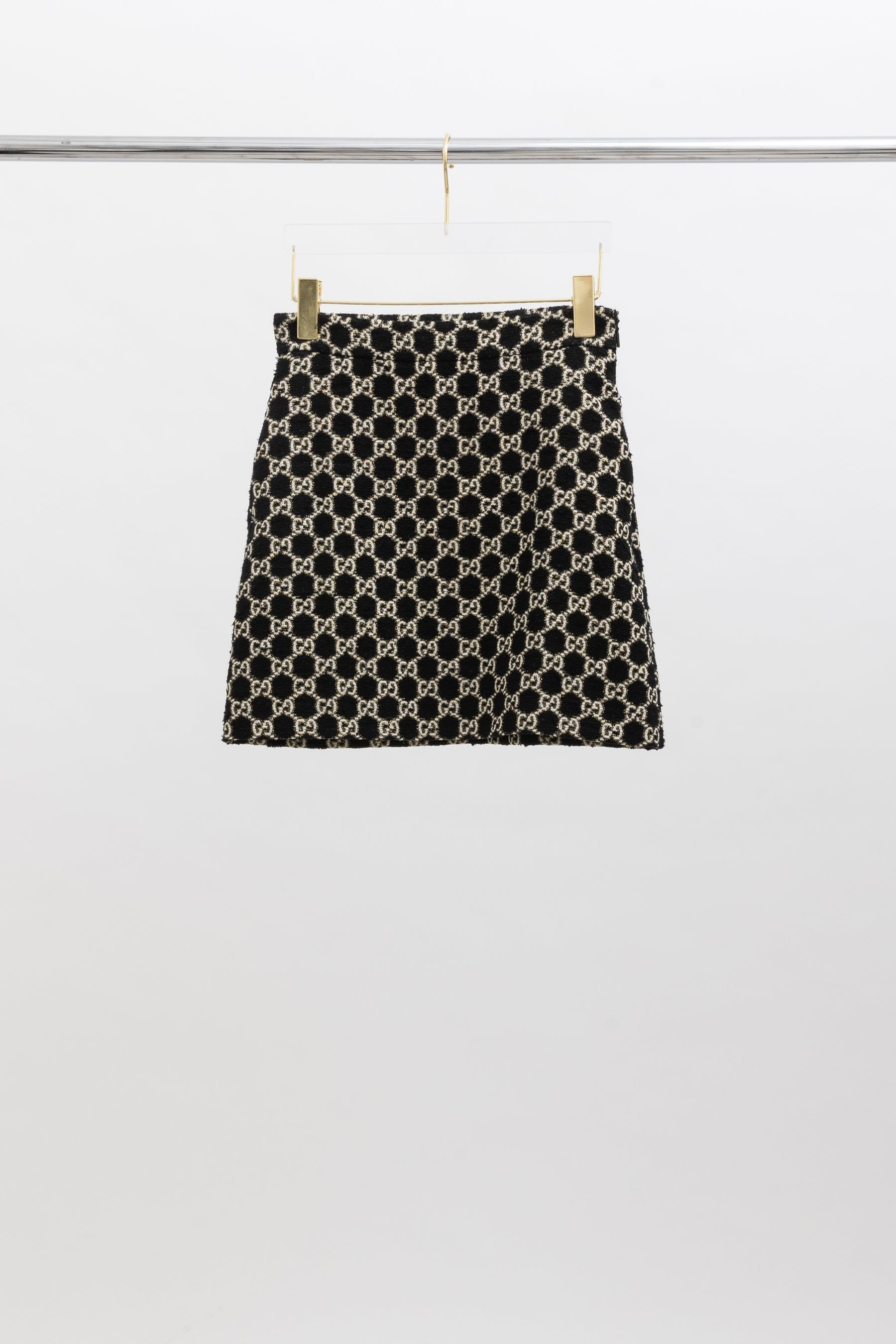 GG Monogram Logo Mini Skirt