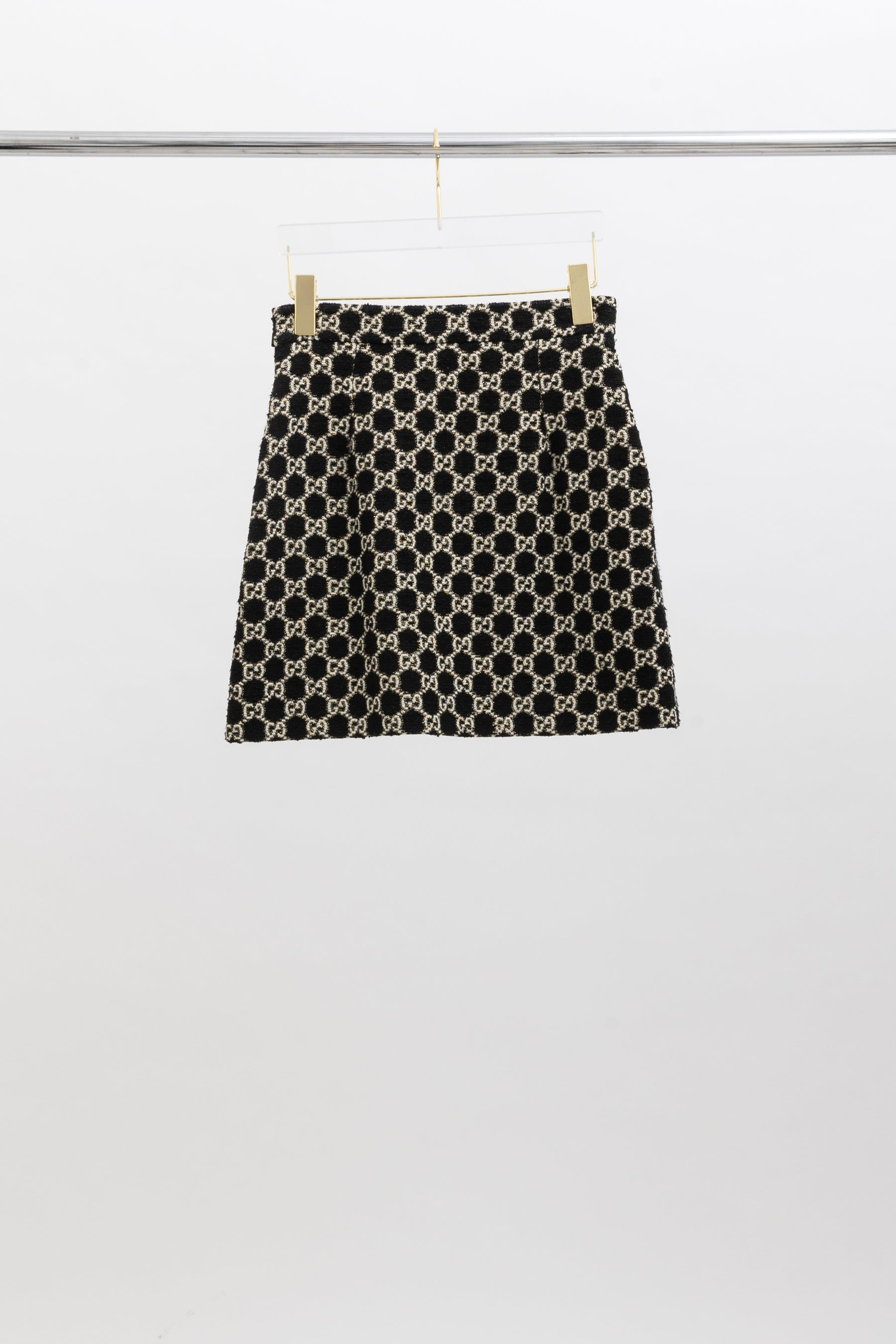 GG Monogram Logo Mini Skirt