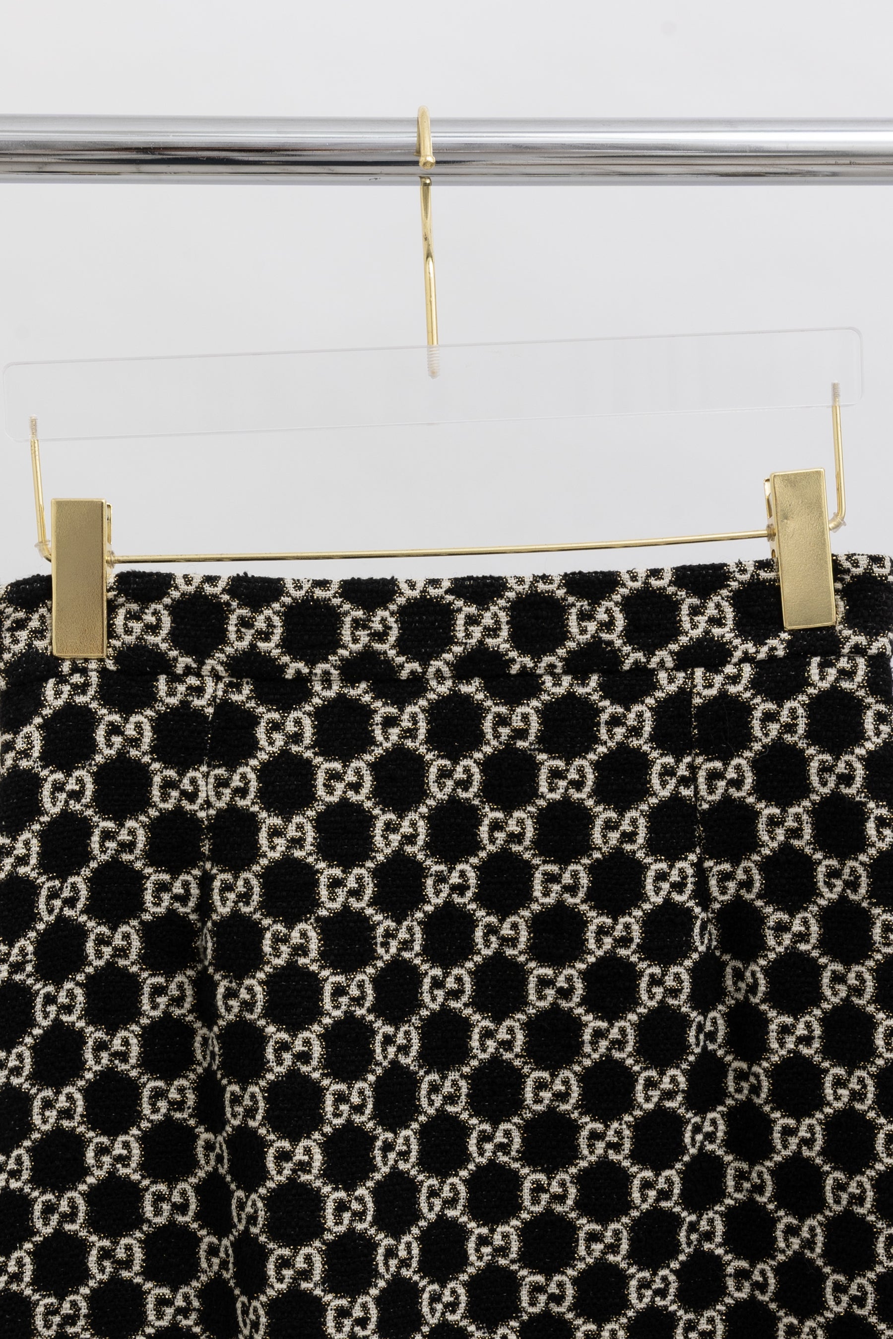 GG Monogram Logo Mini Skirt