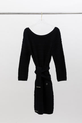 18B Belted Knit Dress