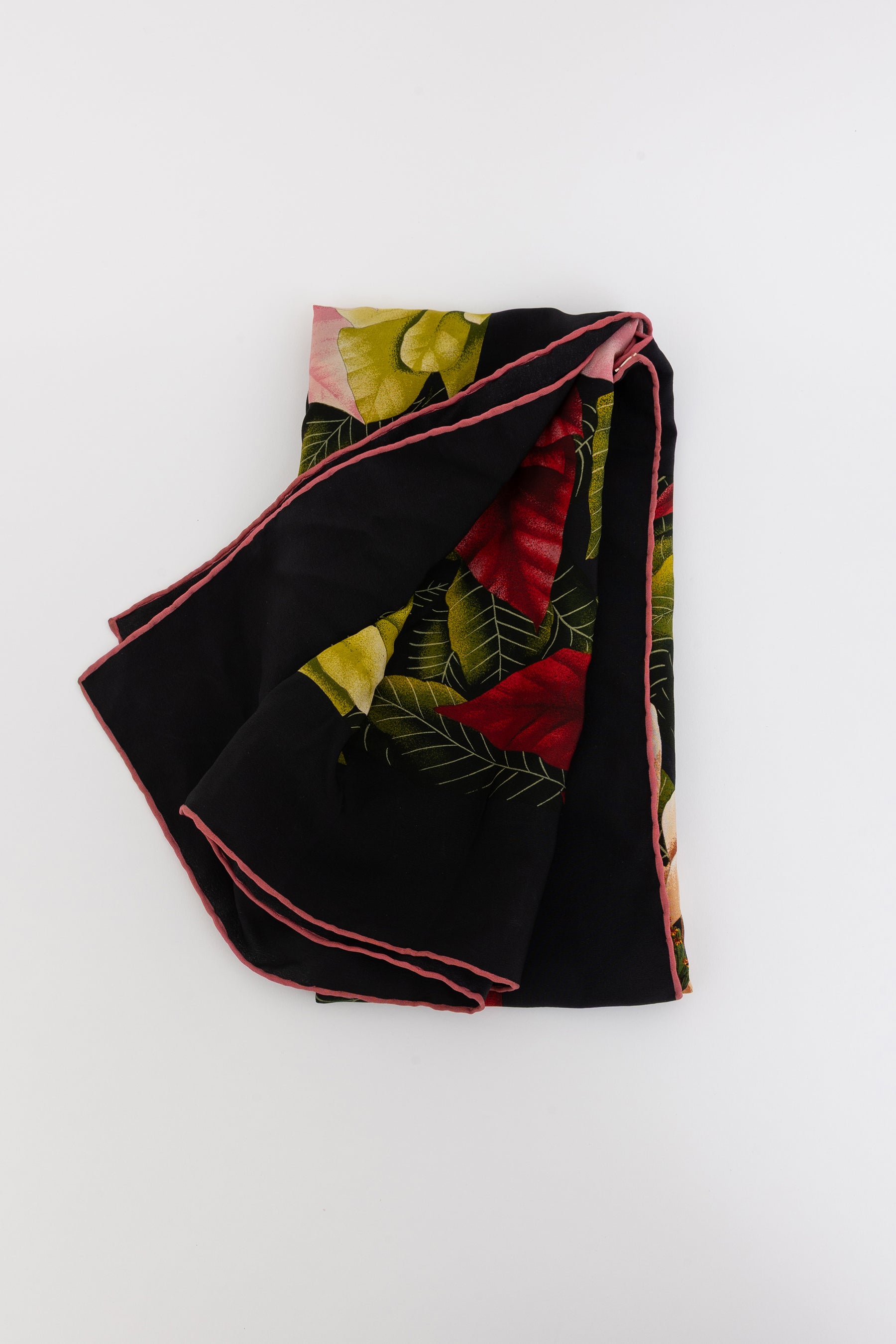 Poinsettia Carré Scarf
