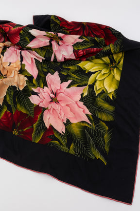 Poinsettia Carré Scarf