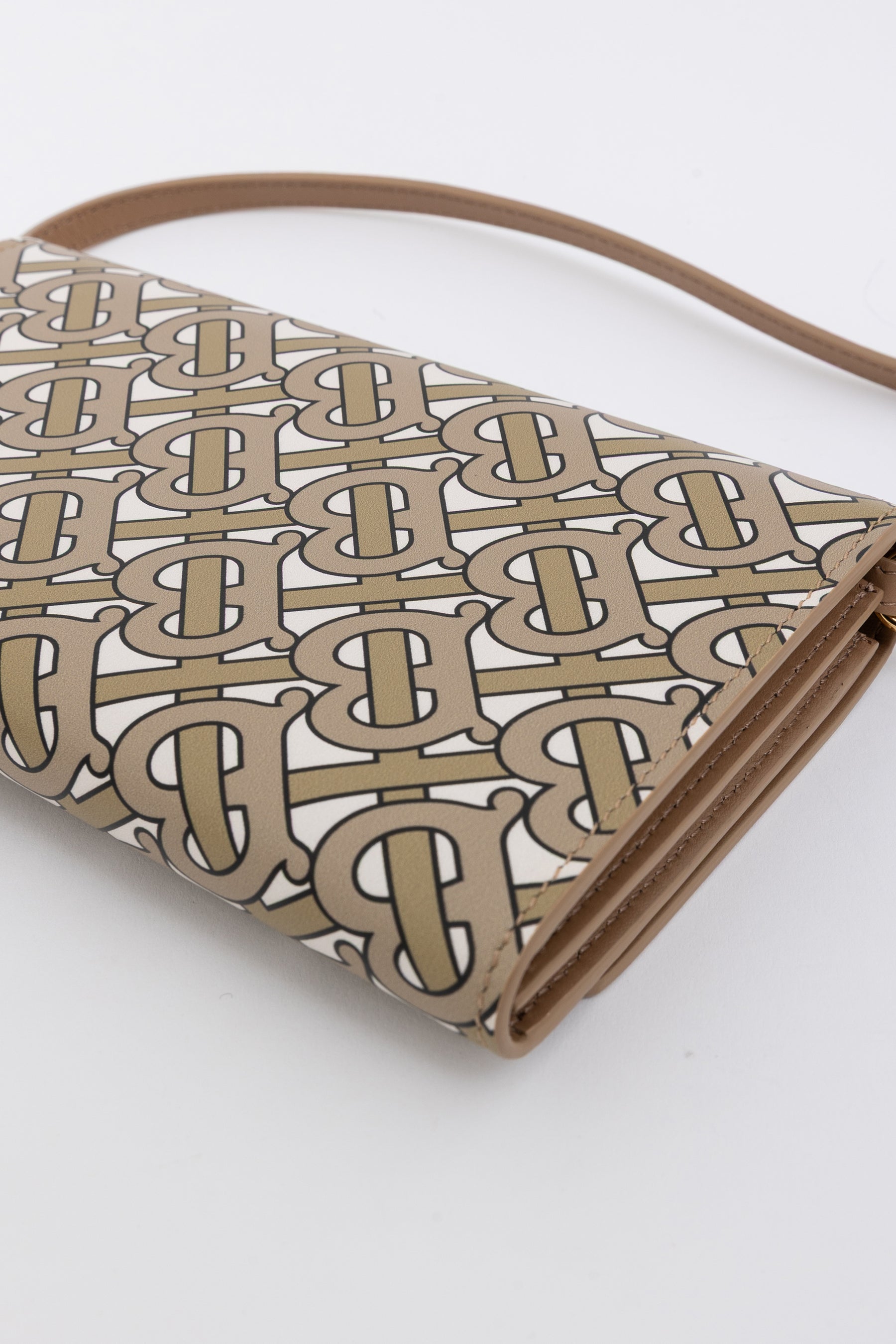 Hazelmere TB Monogram Crossbody Wallet