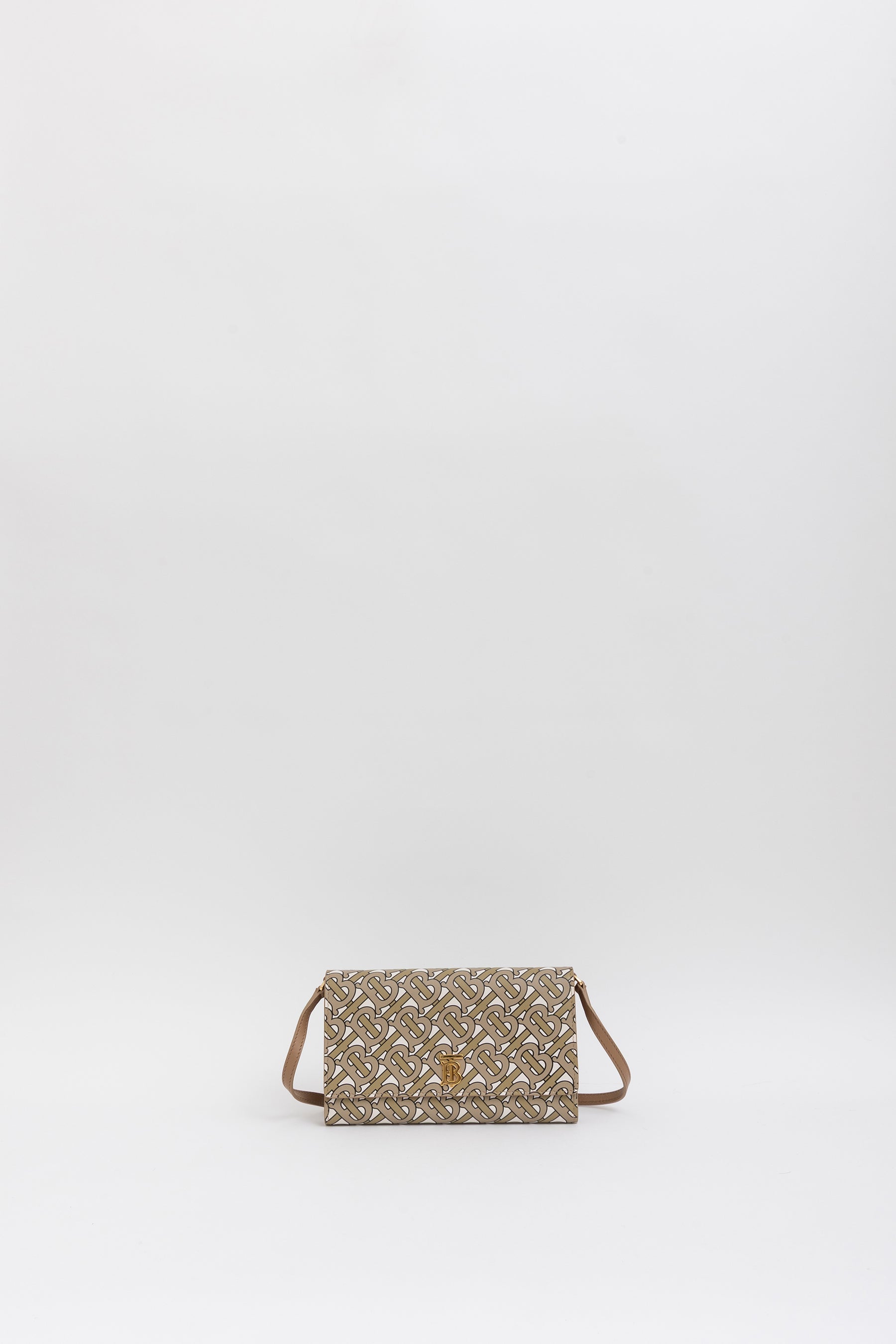 Hazelmere TB Monogram Crossbody Wallet