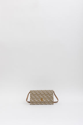 Hazelmere TB Monogram Crossbody Wallet