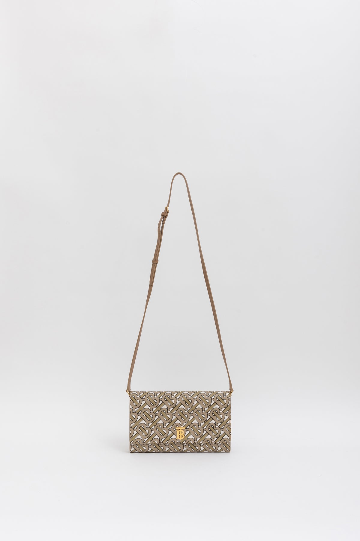 Hazelmere TB Monogram Crossbody Wallet