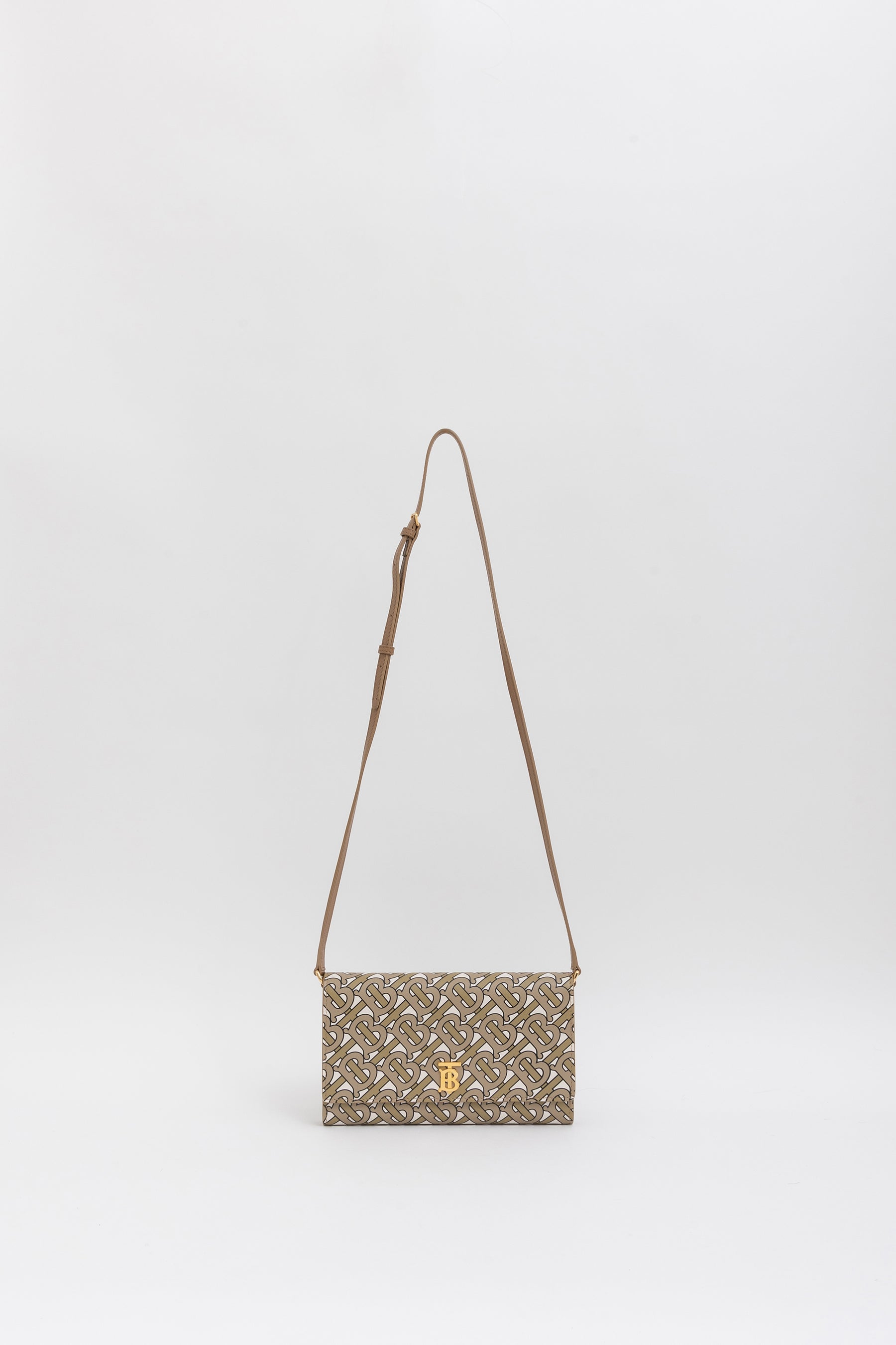 Hazelmere TB Monogram Crossbody Wallet