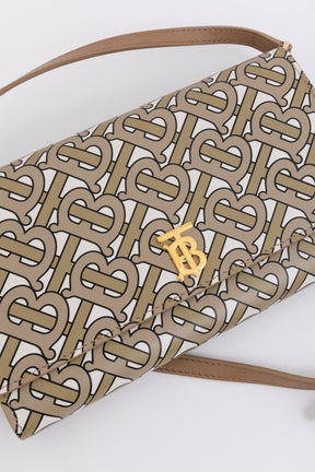 Hazelmere TB Monogram Crossbody Wallet