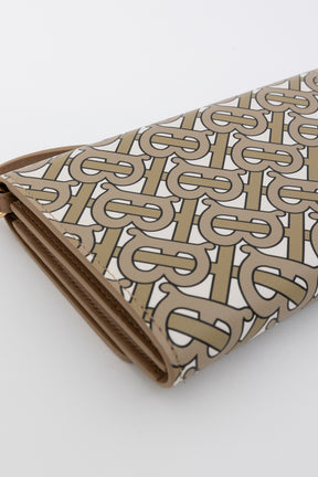 Hazelmere TB Monogram Crossbody Wallet