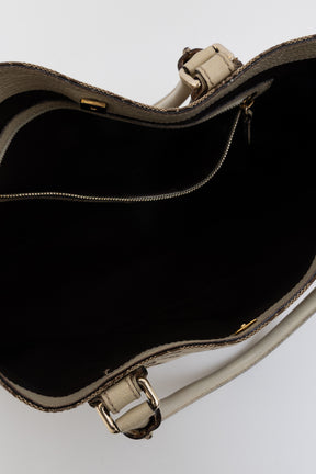 GG Canvas Hasler Horsebit Tote