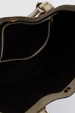 GG Canvas Hasler Horsebit Tote