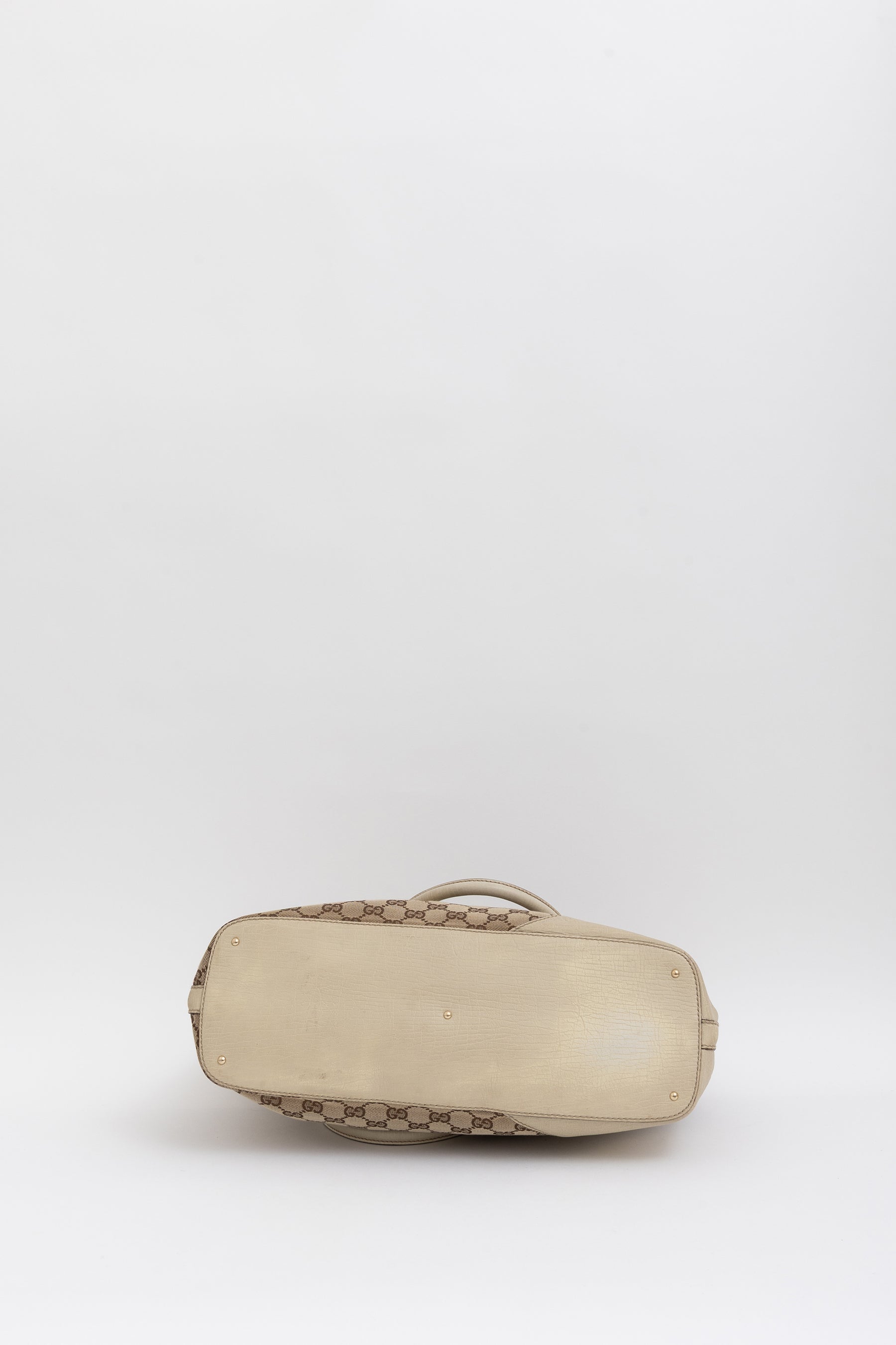 GG Canvas Hasler Horsebit Tote
