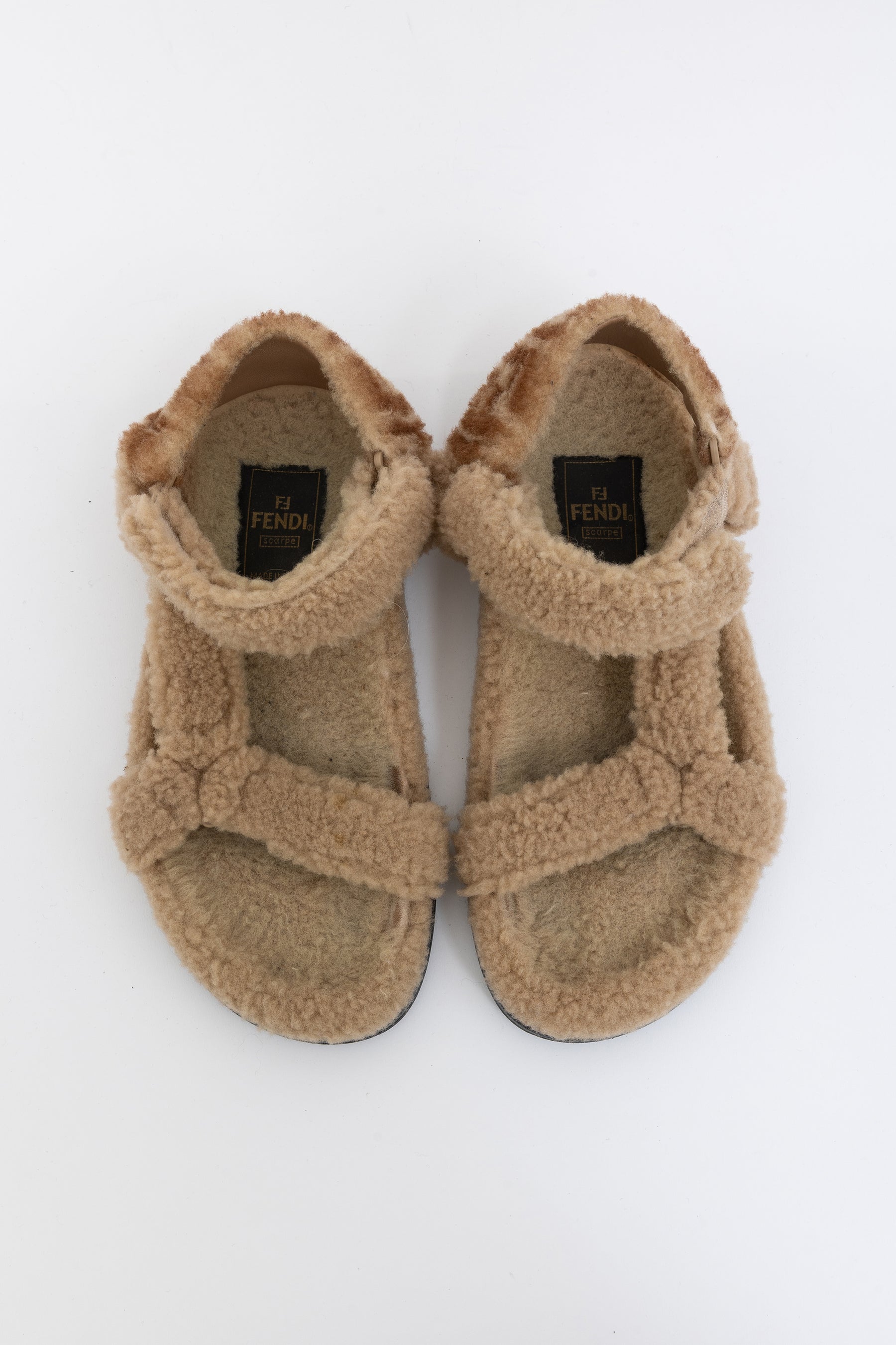 Feel Shearling Sandals