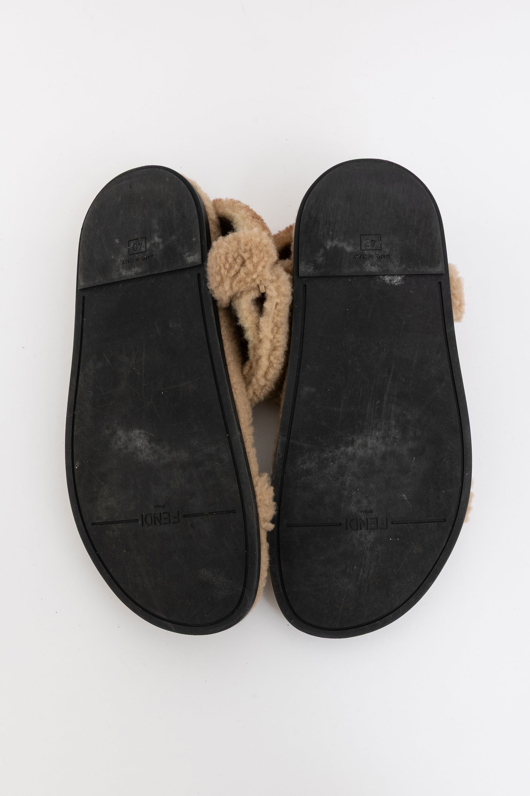 Feel Shearling Sandals