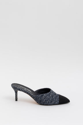 Tweed Mules