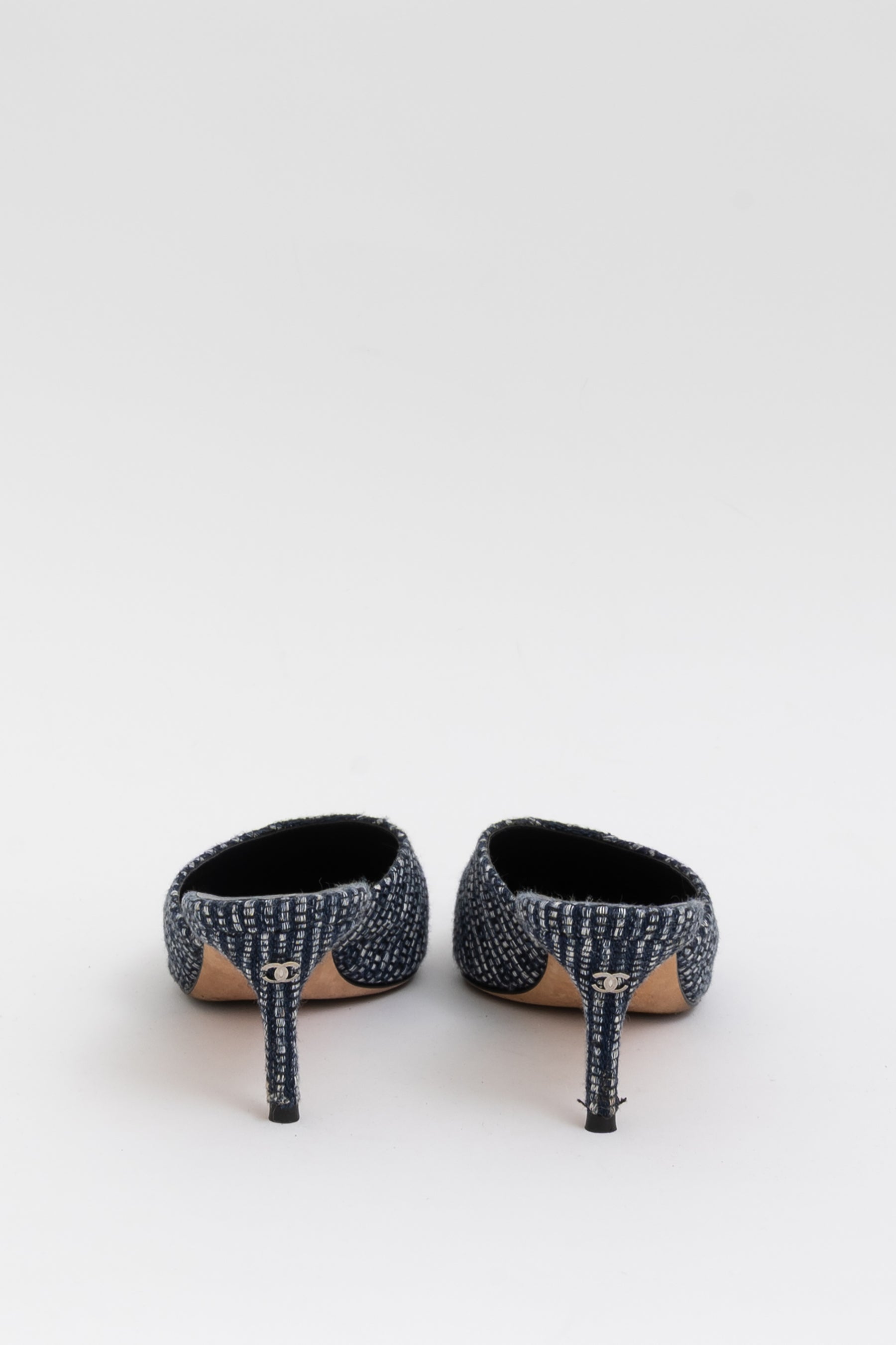 Tweed Mules