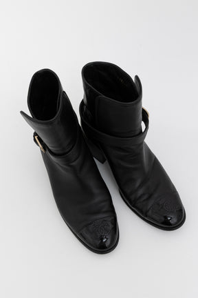 Coco Mark Belt Short Boots