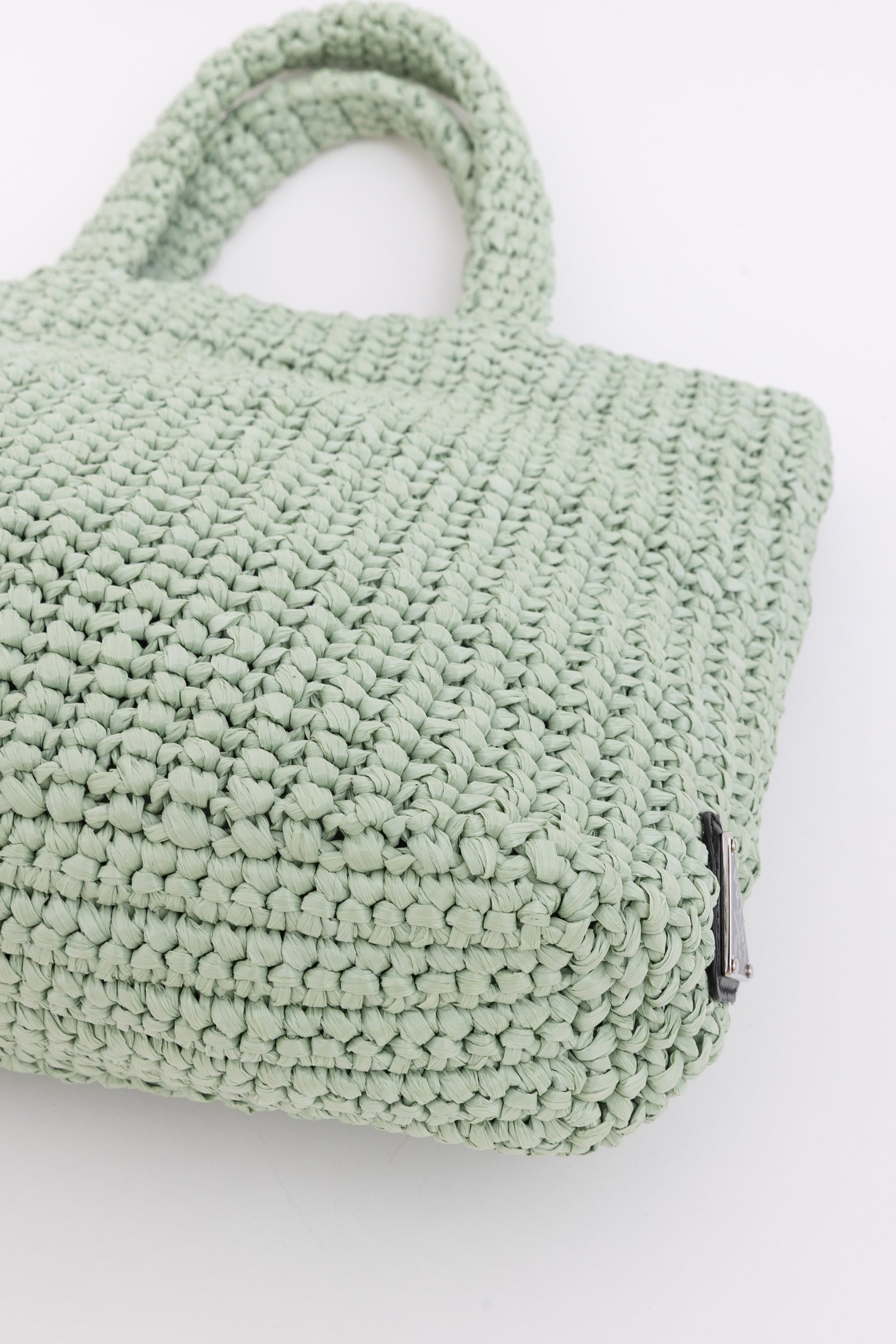 Small Crochet Tote Bag