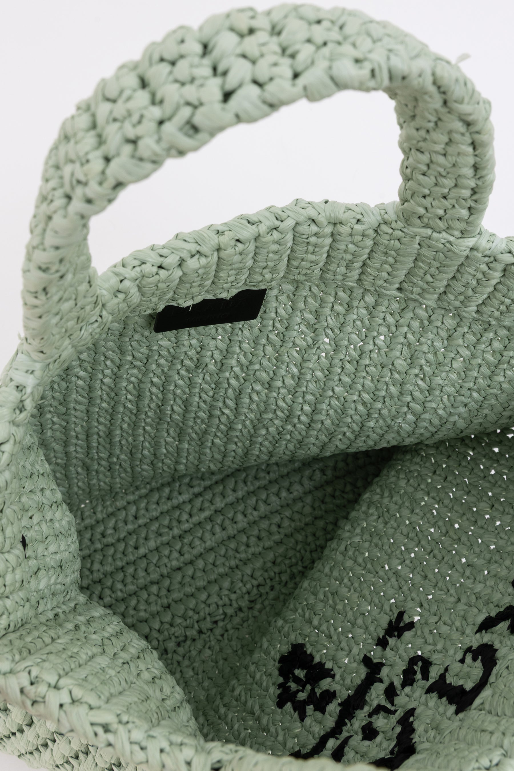 Small Crochet Tote Bag