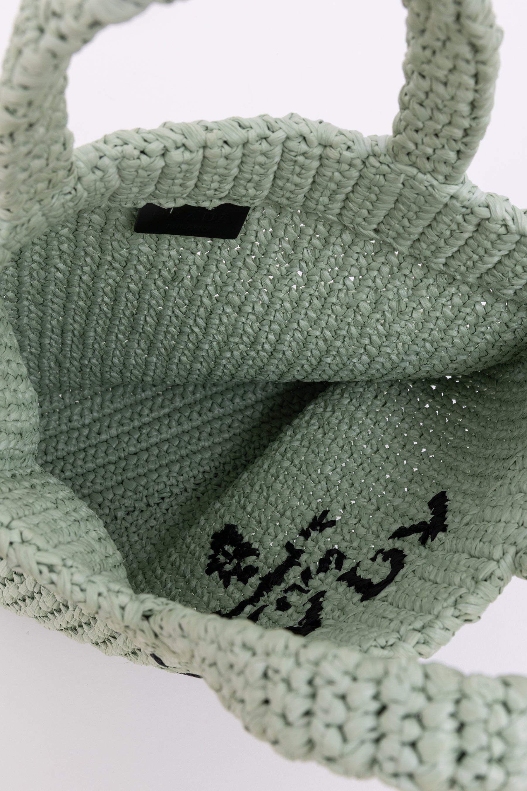 Small Crochet Tote Bag