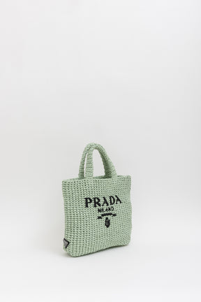 Small Crochet Tote Bag