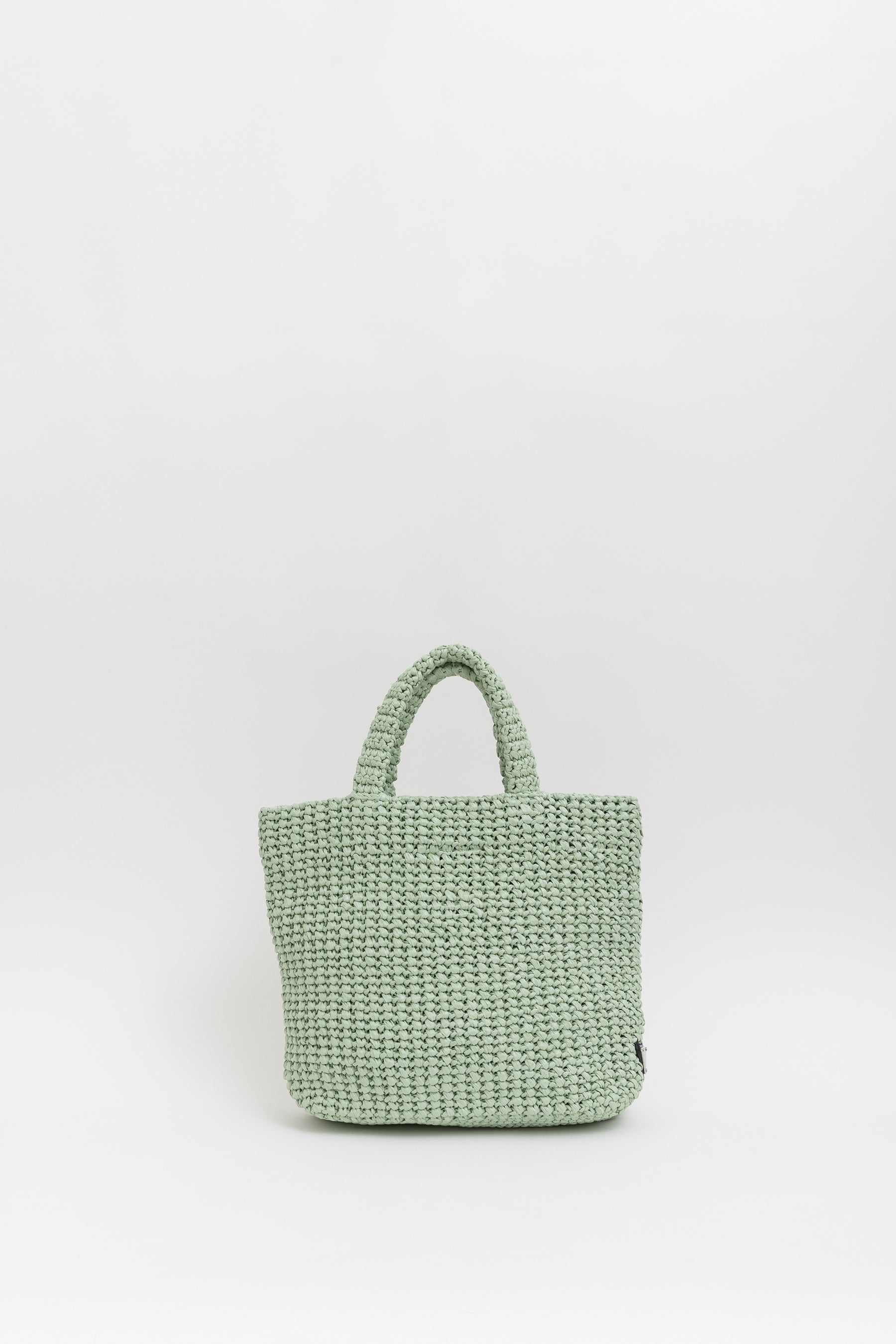 Small Crochet Tote Bag