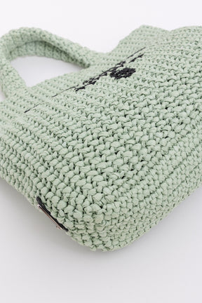 Small Crochet Tote Bag