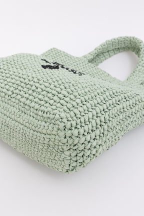 Small Crochet Tote Bag