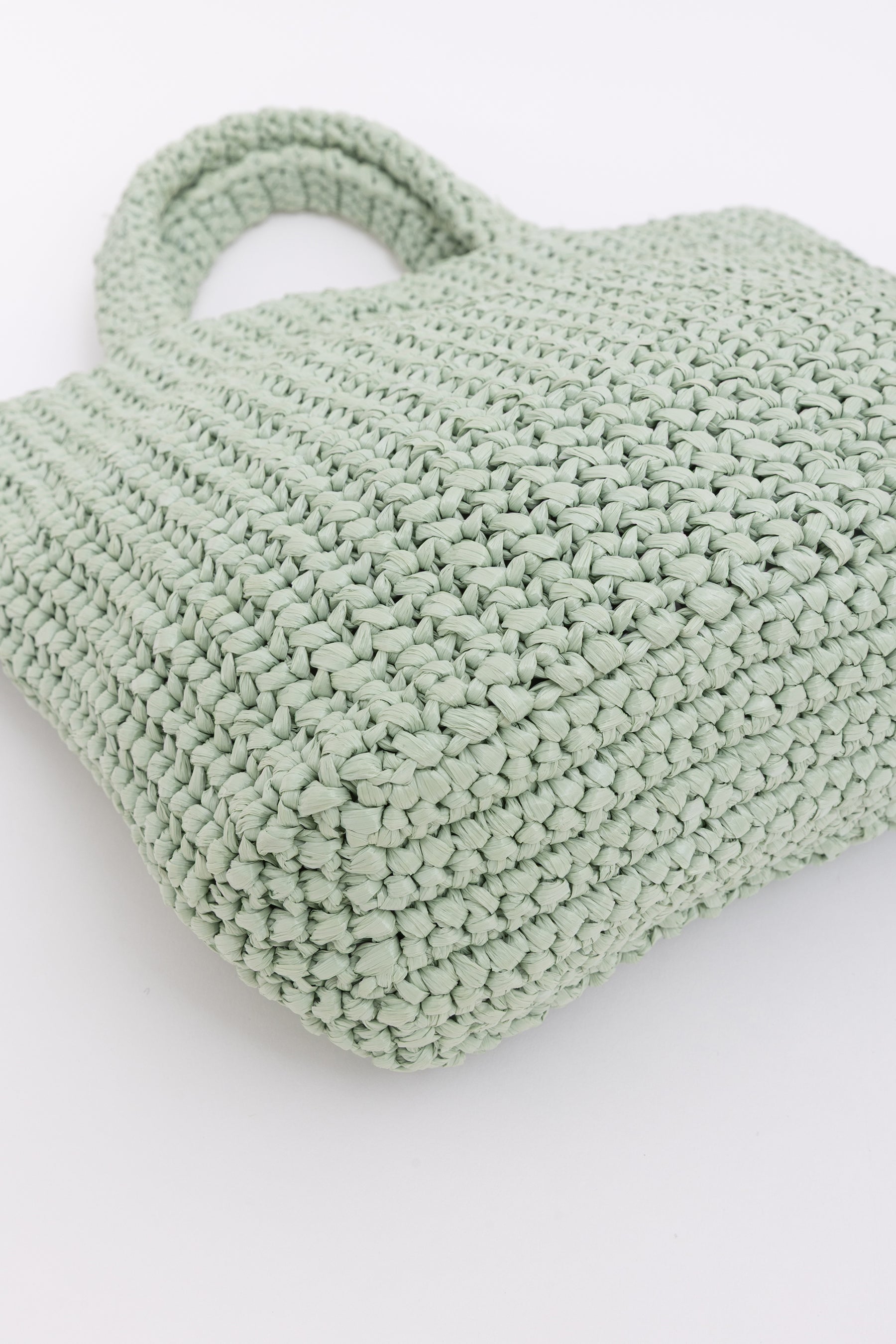 Small Crochet Tote Bag