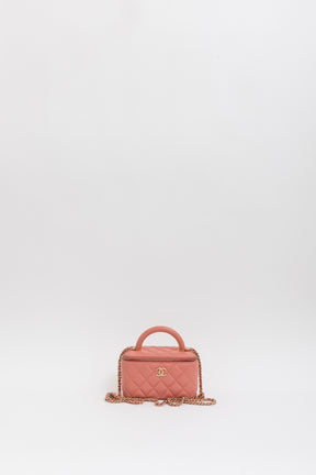 Top Handle Long Vanity Case