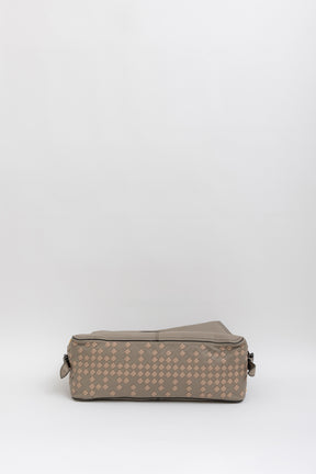 Studded Intrecciato Shoulder Bag