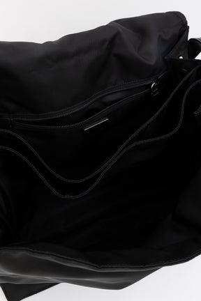 Traveller Large Padded Re-Nylon Shoulder Bag