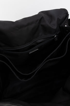 Traveller Large Padded Re-Nylon Shoulder Bag