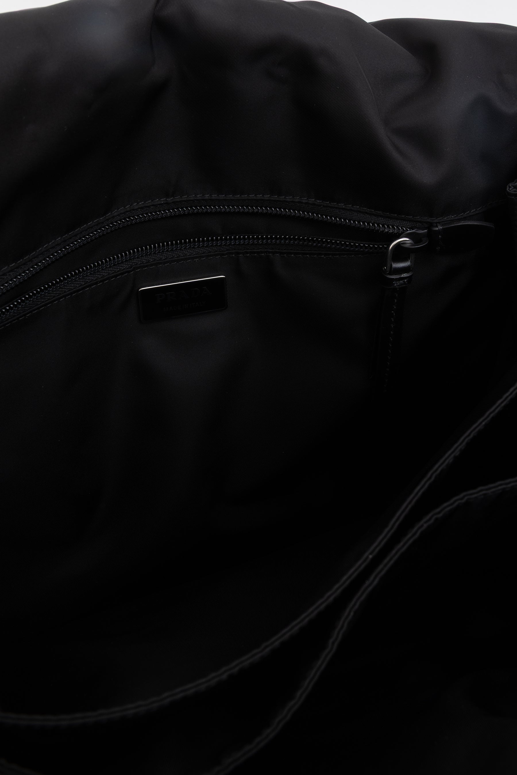Traveller Large Padded Re-Nylon Shoulder Bag