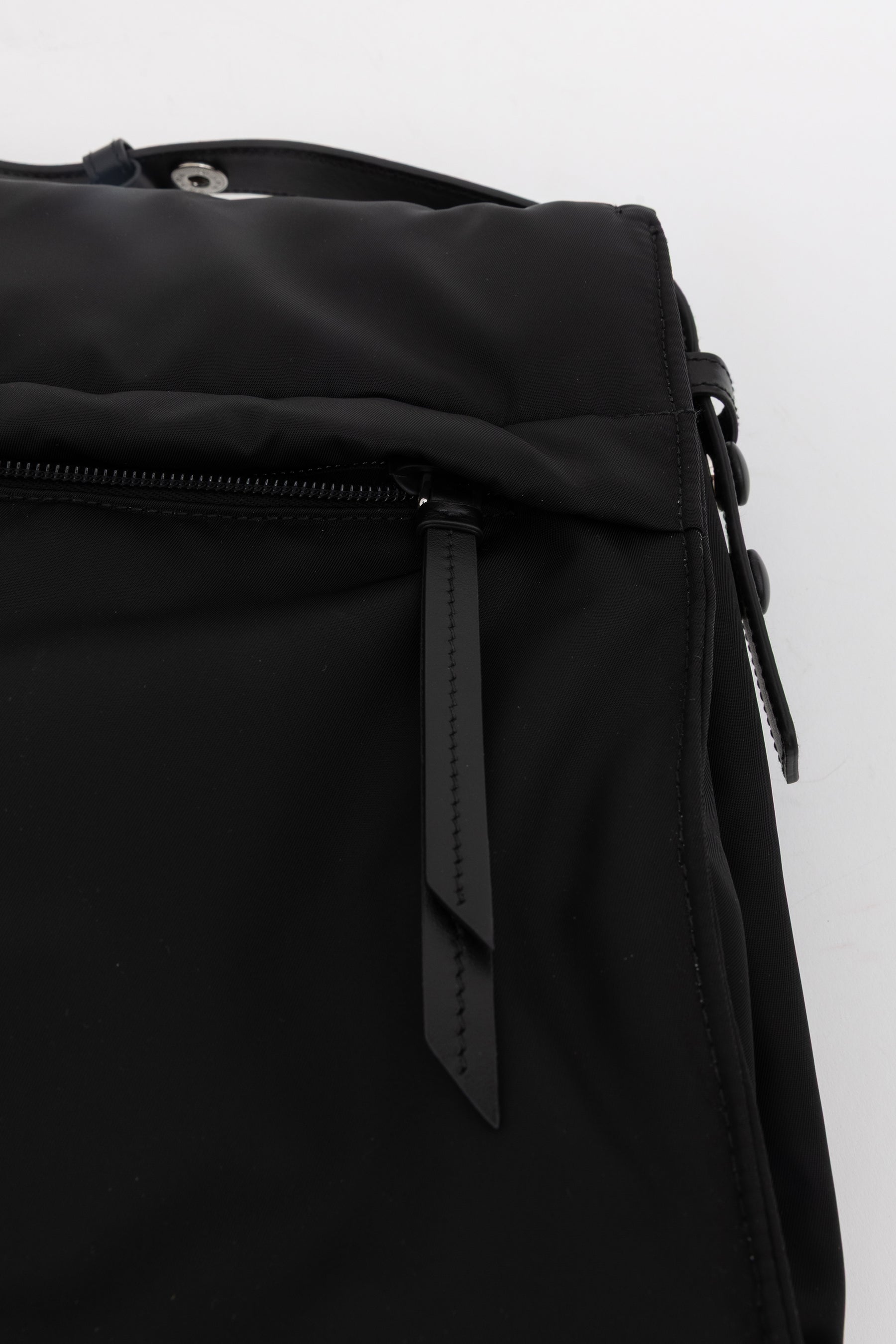 Traveller Large Padded Re-Nylon Shoulder Bag