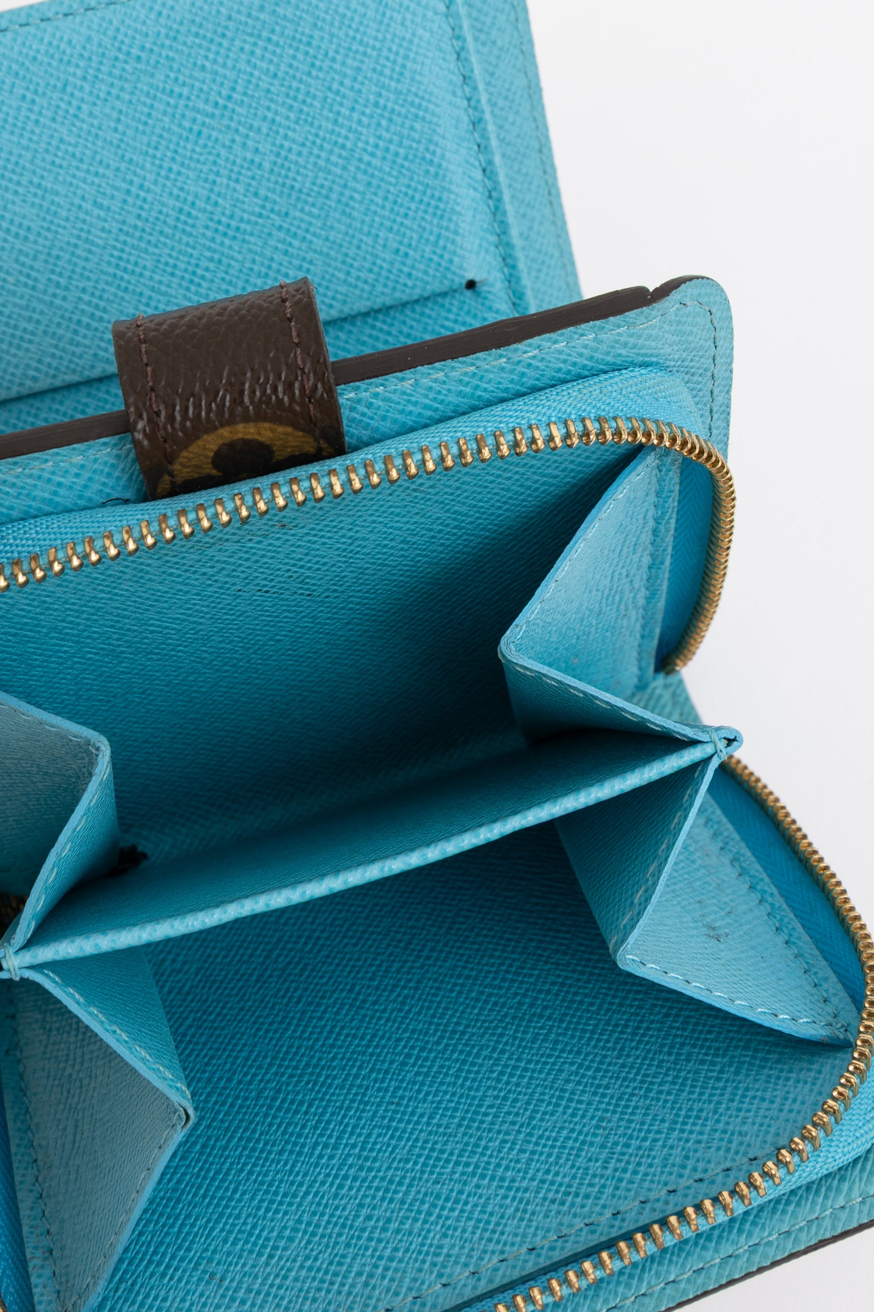 Monogram Groom Compact Zip Wallet