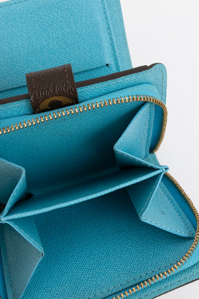 Monogram Groom Compact Zip Wallet