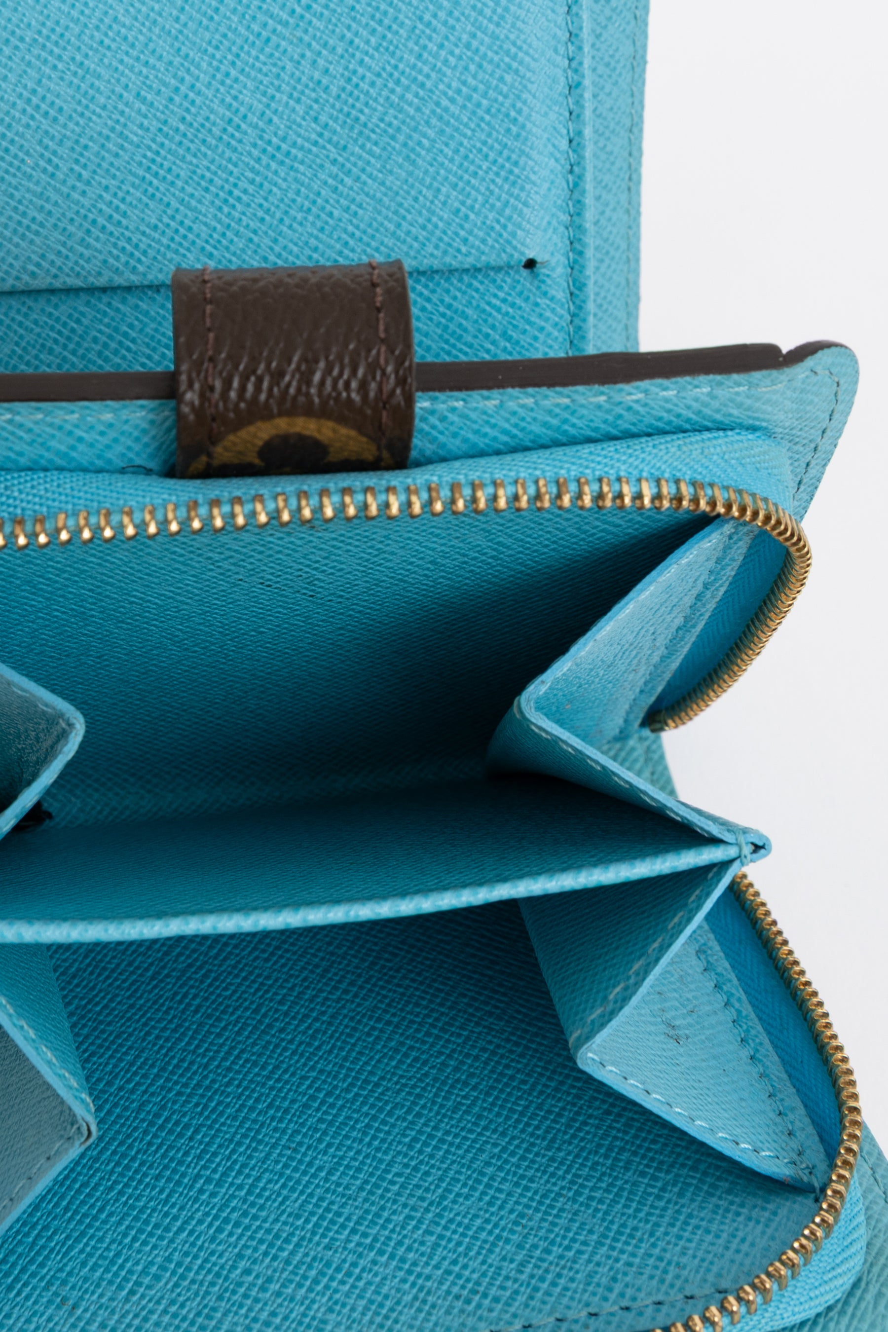 Monogram Groom Compact Zip Wallet