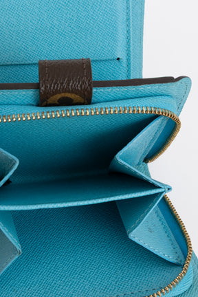 Monogram Groom Compact Zip Wallet