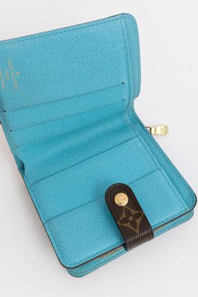 Monogram Groom Compact Zip Wallet