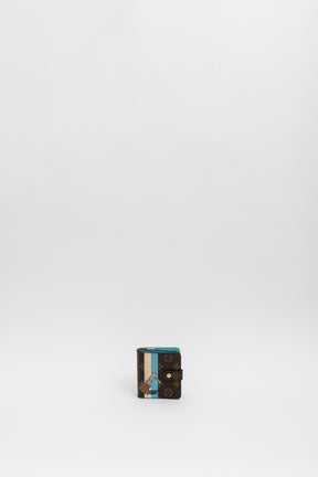 Monogram Groom Compact Zip Wallet