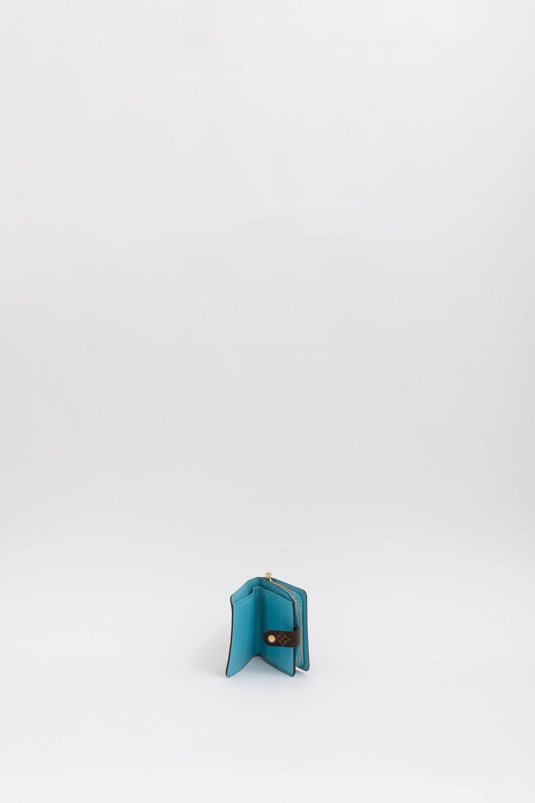 Monogram Groom Compact Zip Wallet