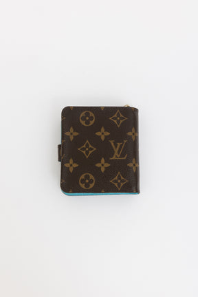 Monogram Groom Compact Zip Wallet