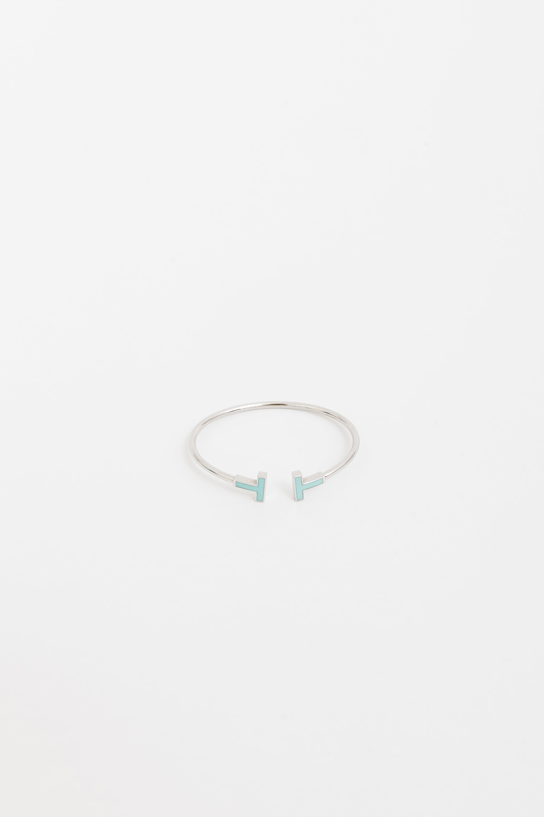 Tiffany T Turquoise Wire Bracelet