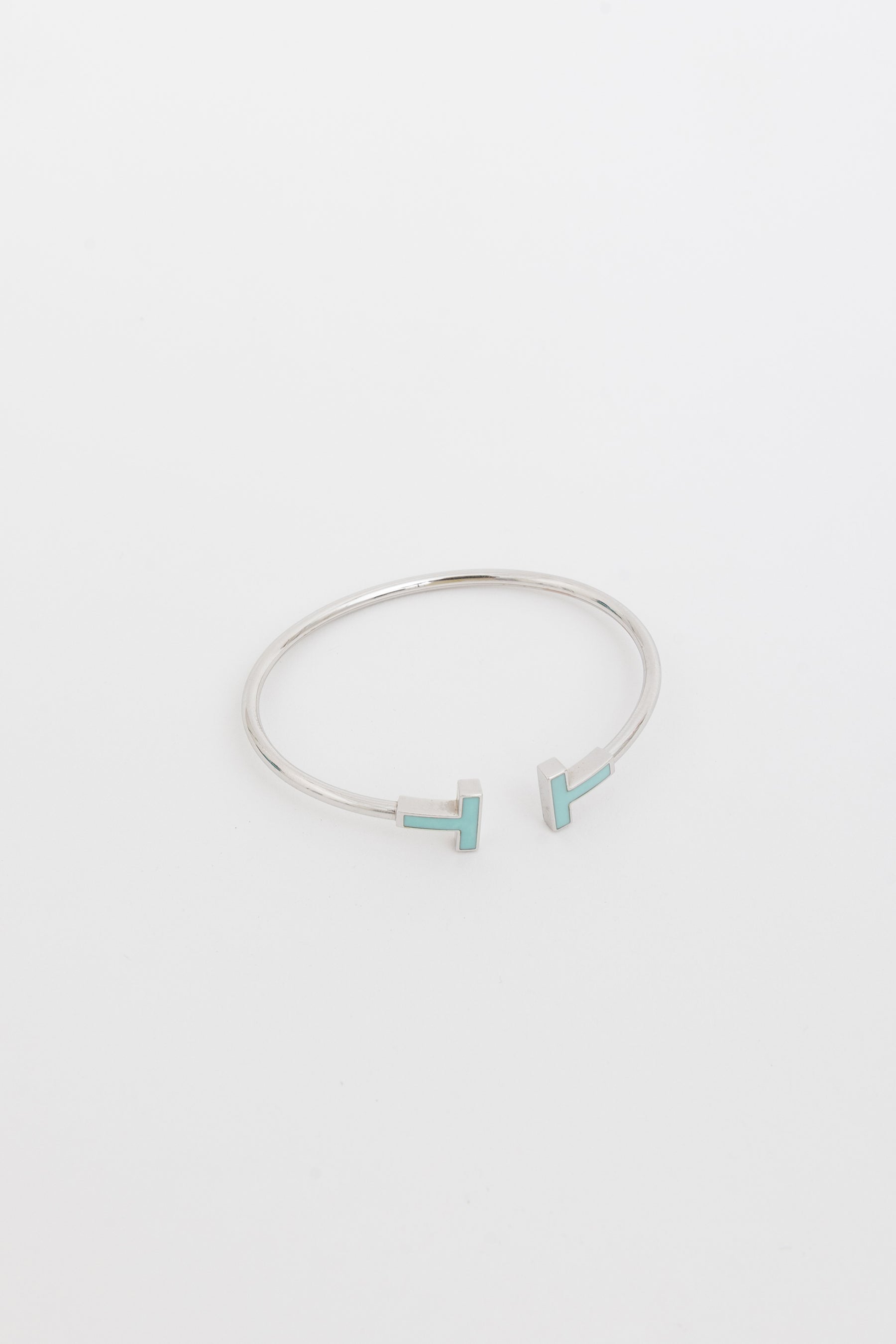 Tiffany T Turquoise Wire Bracelet