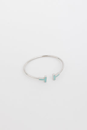 Tiffany T Turquoise Wire Bracelet