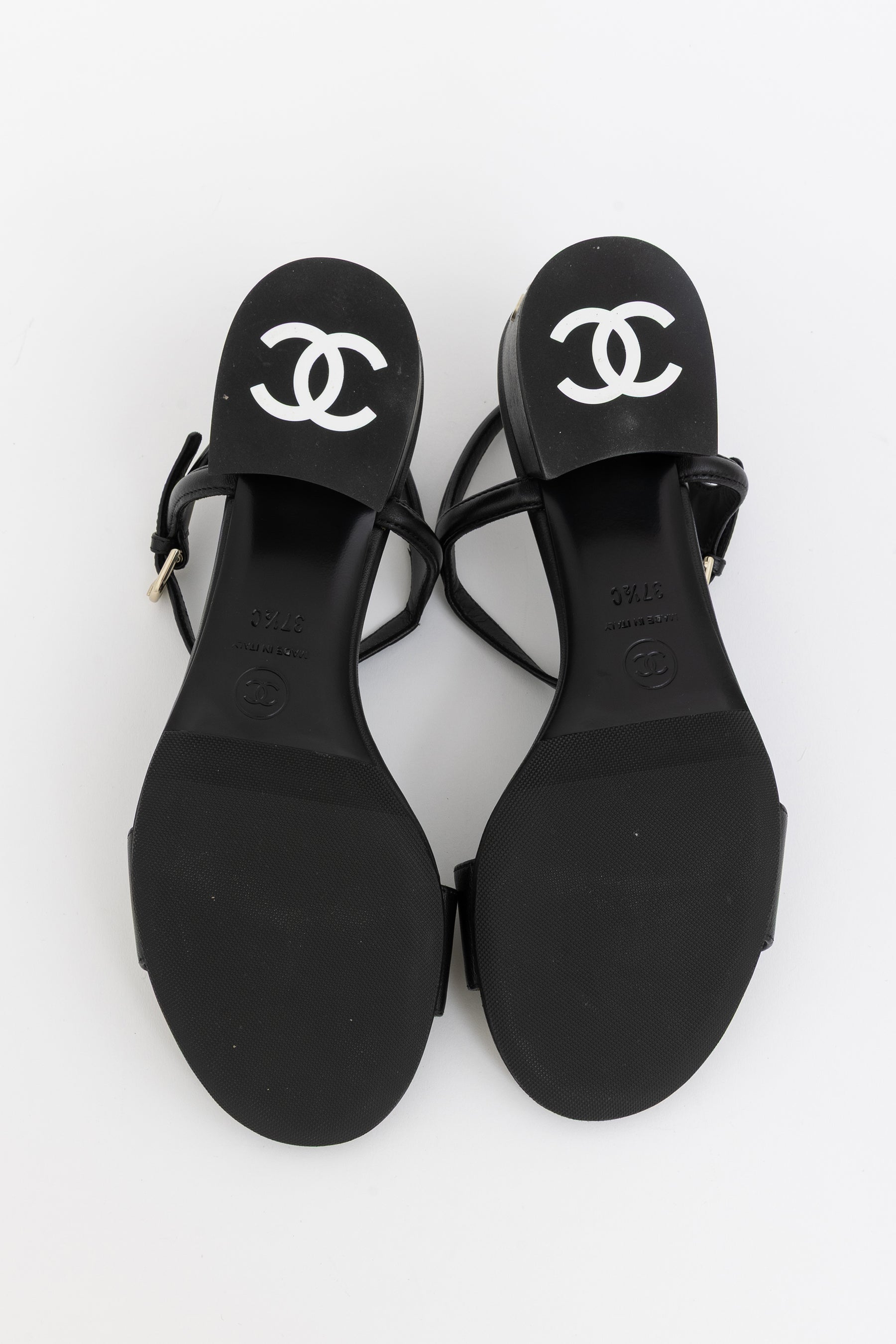 Block-Heeled Strappy Sandals