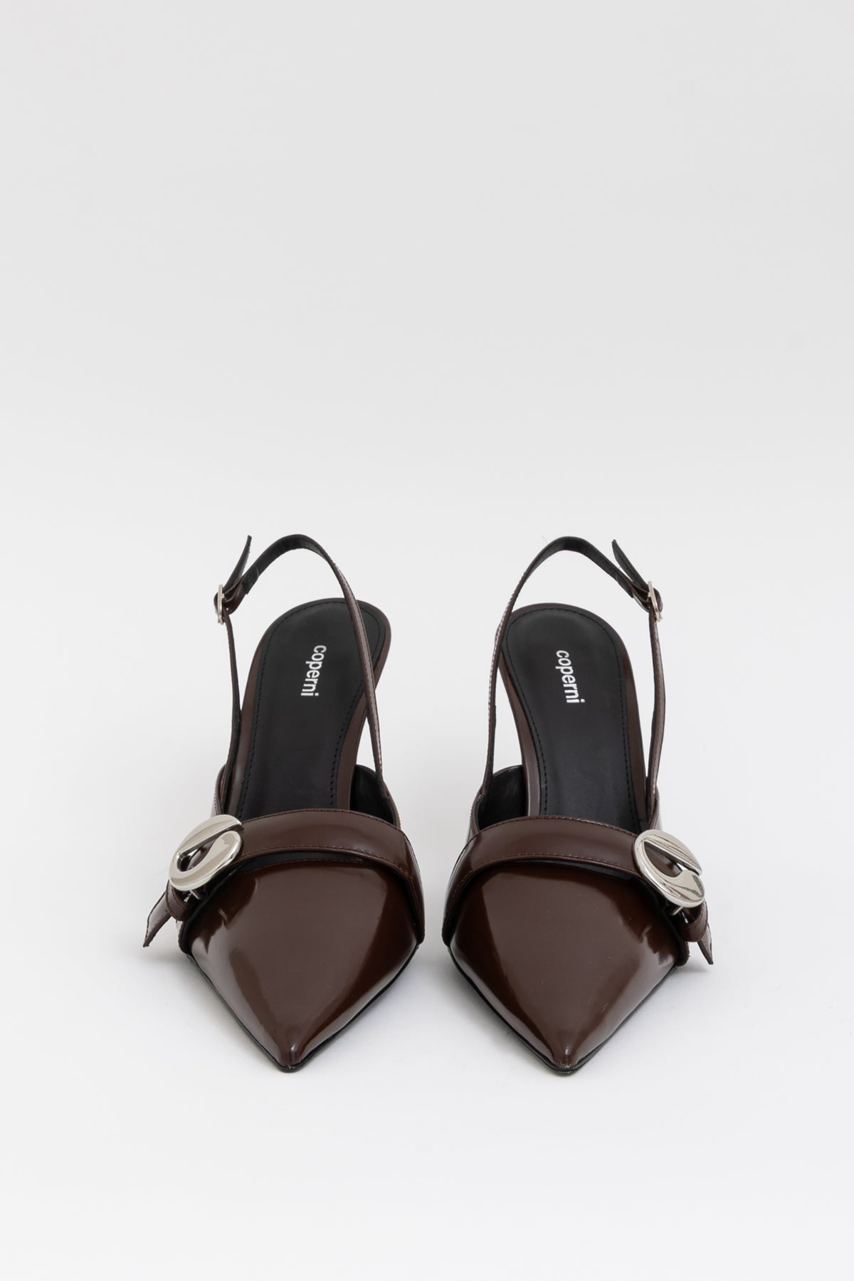 Belt Stiletto Slingback Pumps