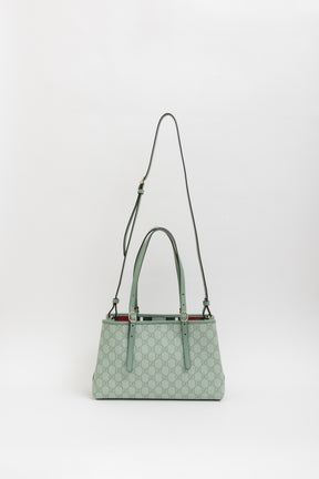 GG Emblem Medium Tote Bag