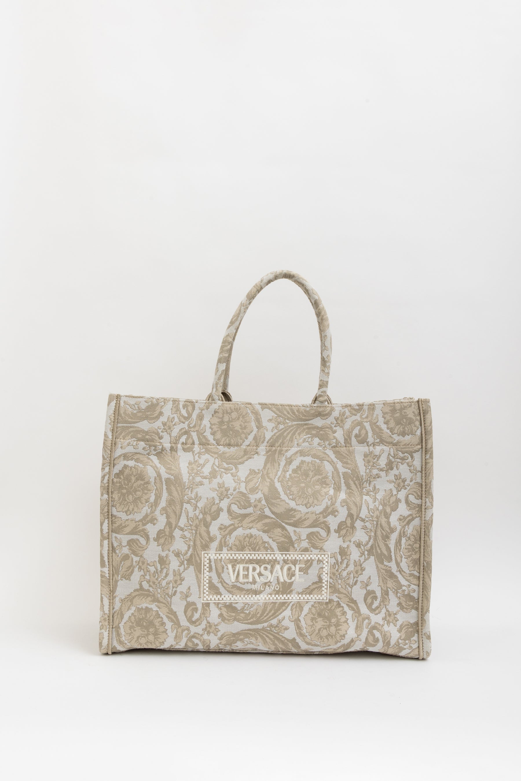 Barocco Athena Jacquard Tote Bag